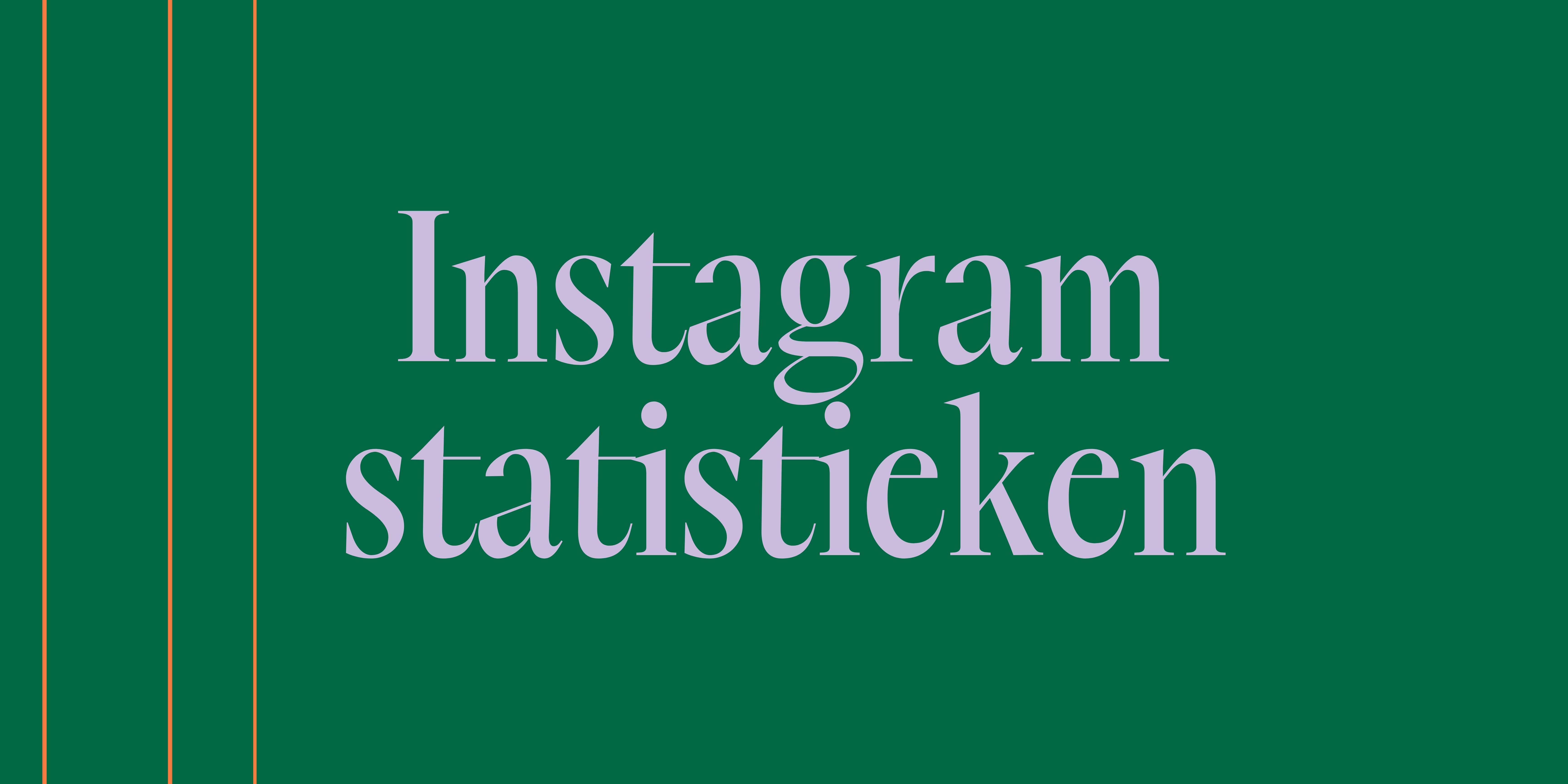Instagram statistieken analyseren